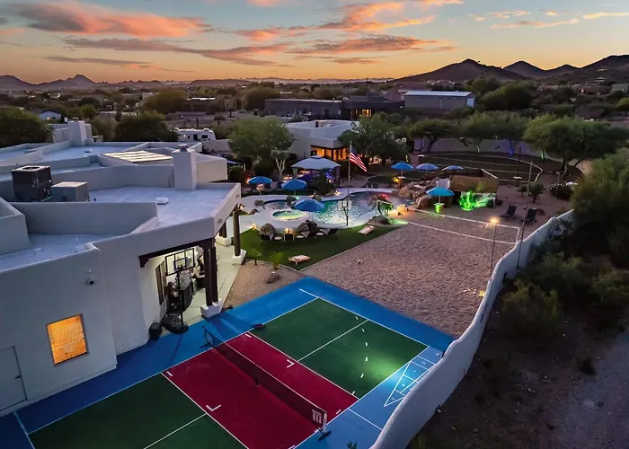 Private Oasis Pickleball Volleyball Sleeps 24 Phoenix